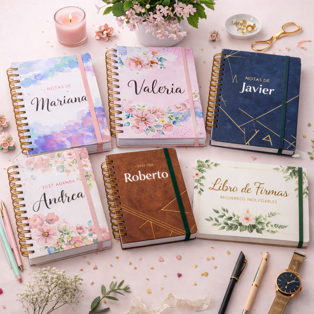 Libretas y agendas personalizadas